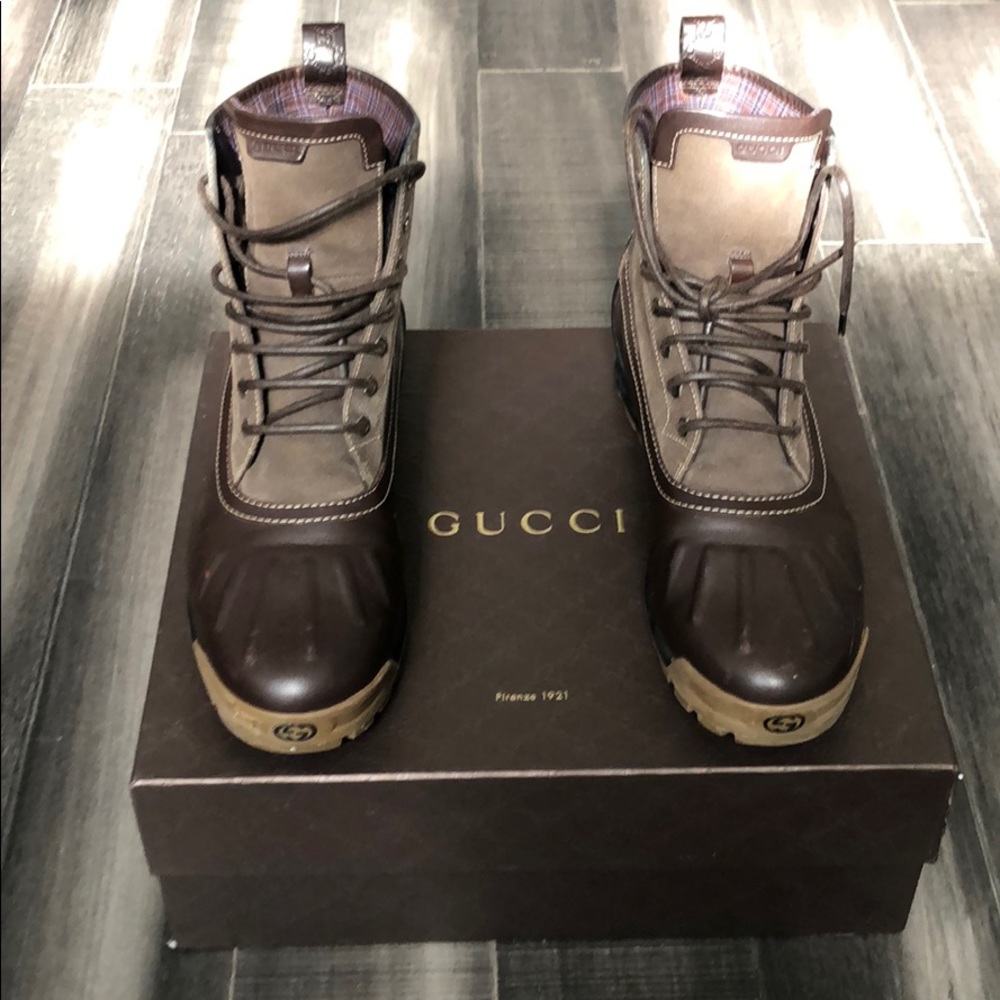 Gucci Lace up Boot